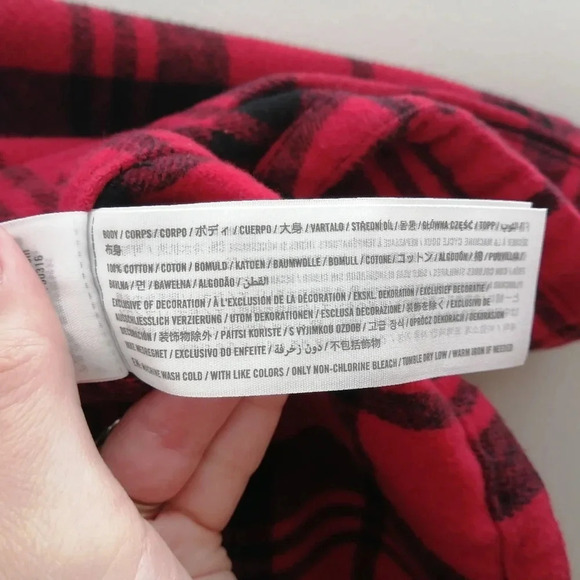 Abercrombie and Fitch Men's Heavyweight Flannel Plaid Shacket Shirt Jacket Small - Picture 11 of 15